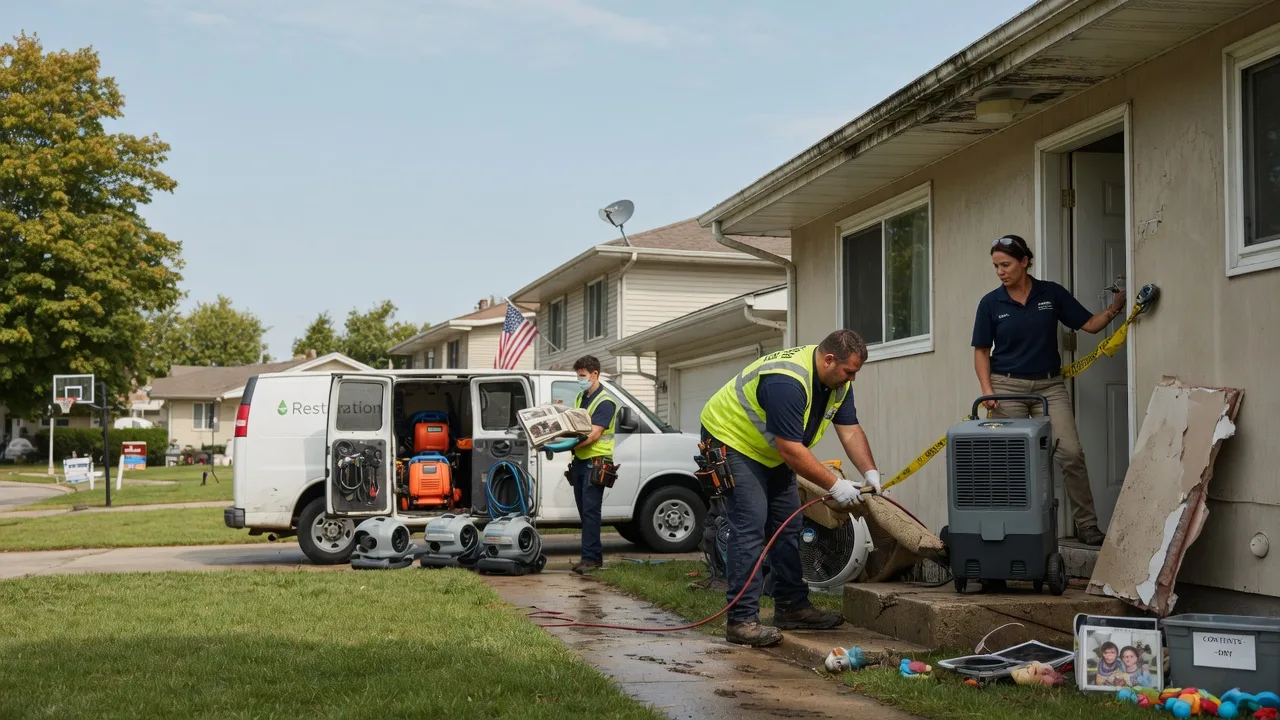 Water Damage Restoration in Triangle, VA near me